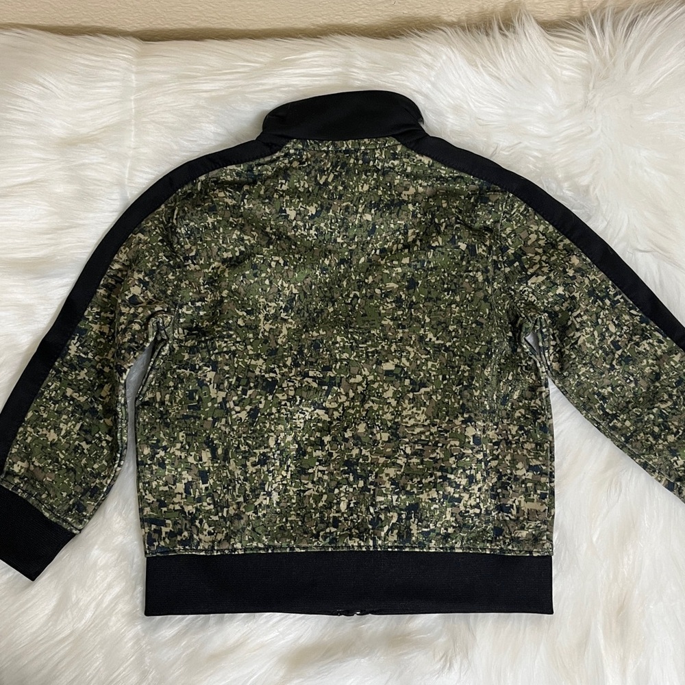 Nike Green Black Camo 2-Piece Full Zip Jacket Jogger Set - Picture 3 of 8